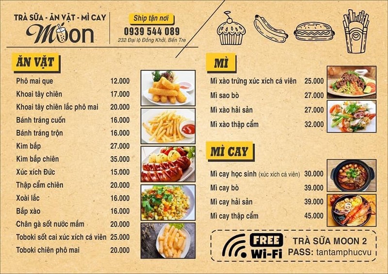 Top 5 quán ăn vặt ngon được ưa thích nhất tại Bến Tre