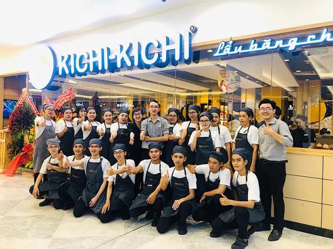 Kichi-Kichi lẩu băng chuyền tại Siêu Thị Go Bến Tre