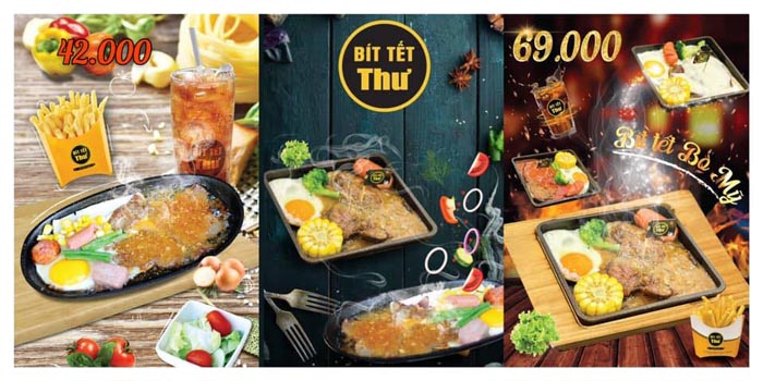 Bít Tết Thư - Thưởng thức bít tết bò mỹ chính hiệu tại Bến Tre