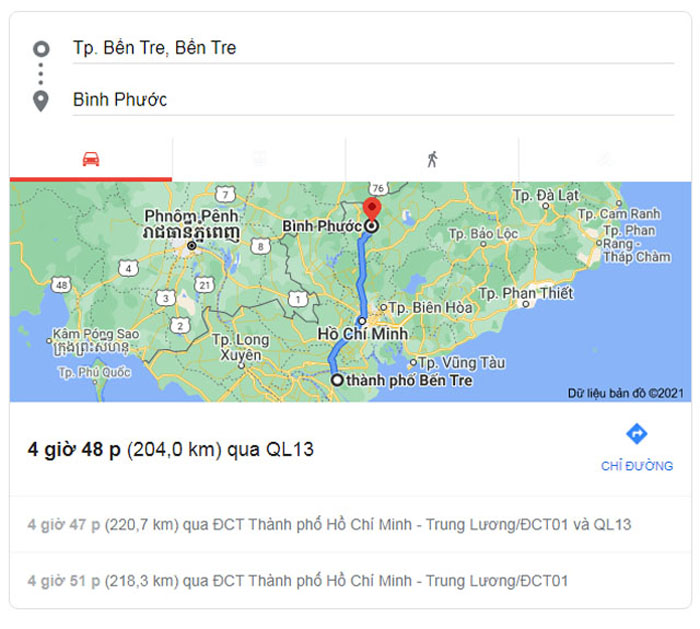 [Góc chia sẻ] Xe Bến Tre đi Bình Phước hiện nay như thế nào?