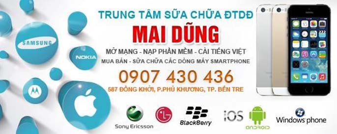 Top 5 sửa điện thoại tại Bến Tre mà bạn không nên bỏ lỡ 