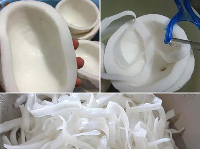 Cách làm dừa mứt dừa thơm ngon đơn giản tại nhà