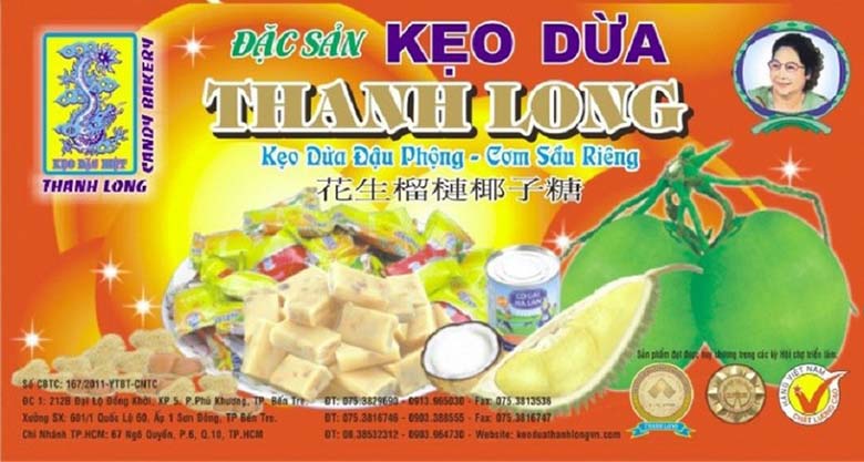 Top 5 loại kẹo dừa Bến Tre ngon nhất hiện nay