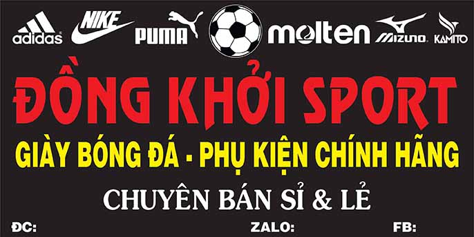 Top 5 shop giày đá bóng chất lượng tại Bến Tre