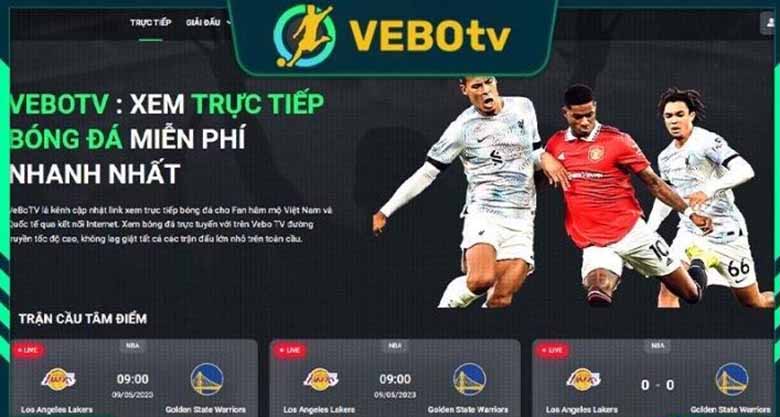 Vebo TV - Điểm đến lý tưởng cho niềm đam mê bóng đá