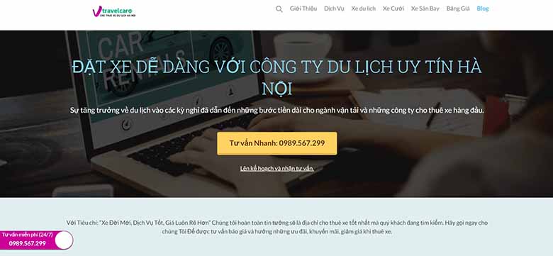 Dịch vụ cho thuê xe du lịch chuẩn nhất 2024 với trải nghiệm hoàn hảo