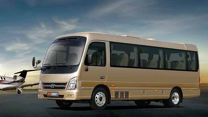 Cập nhật giá thuê xe 29 chỗ tại Hà Nội mới nhất tại travelcar 