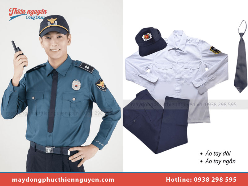 May đồng phục bảo vệ theo yêu cầu giá tốt tại Đồng phục Thiên Nguyên 