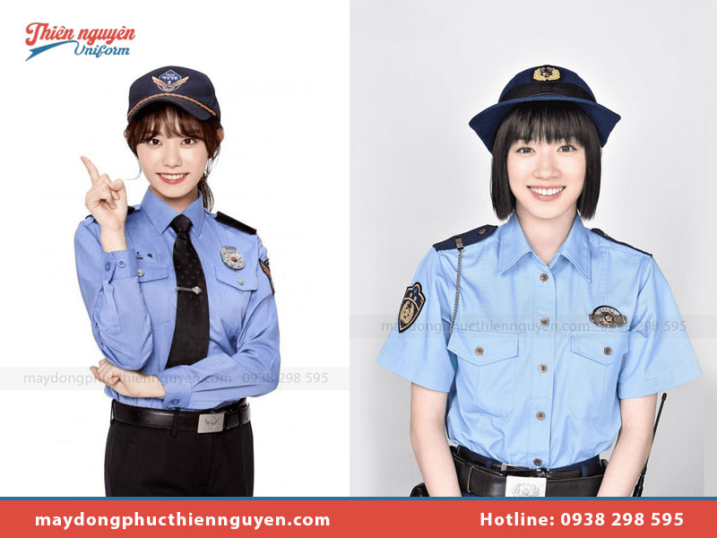 May đồng phục bảo vệ theo yêu cầu giá tốt tại Đồng phục Thiên Nguyên 