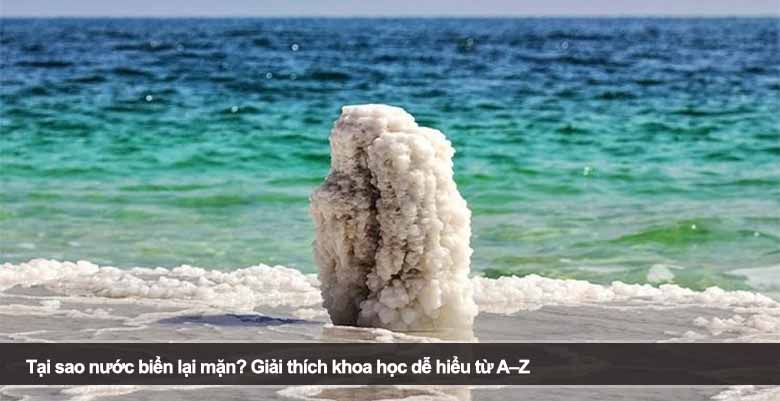 Tại sao nước biển lại mặn? Giải thích khoa học dễ hiểu từ A–Z 