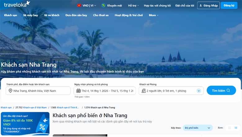 Top list khách sạn Nha Trang gần biển đáng trải nghiệm nhất cho kỳ nghỉ trong mơ

